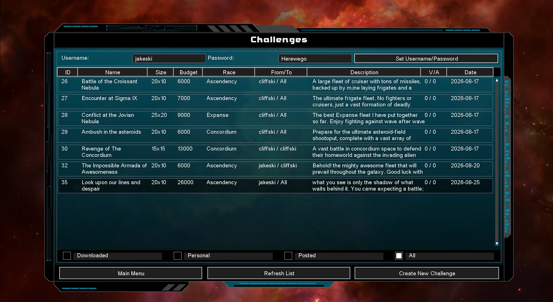 Challenge code and UI almost done!