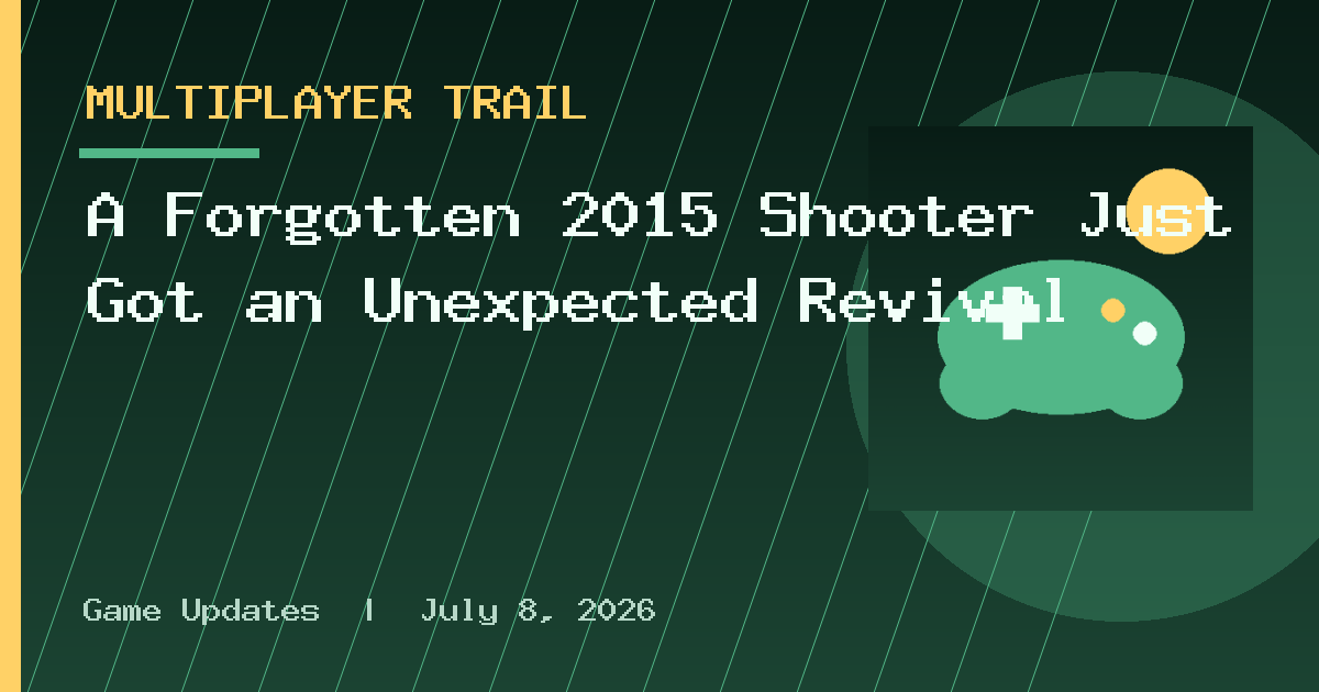 A Forgotten 2015 Shooter Just Got an Unexpected Revival