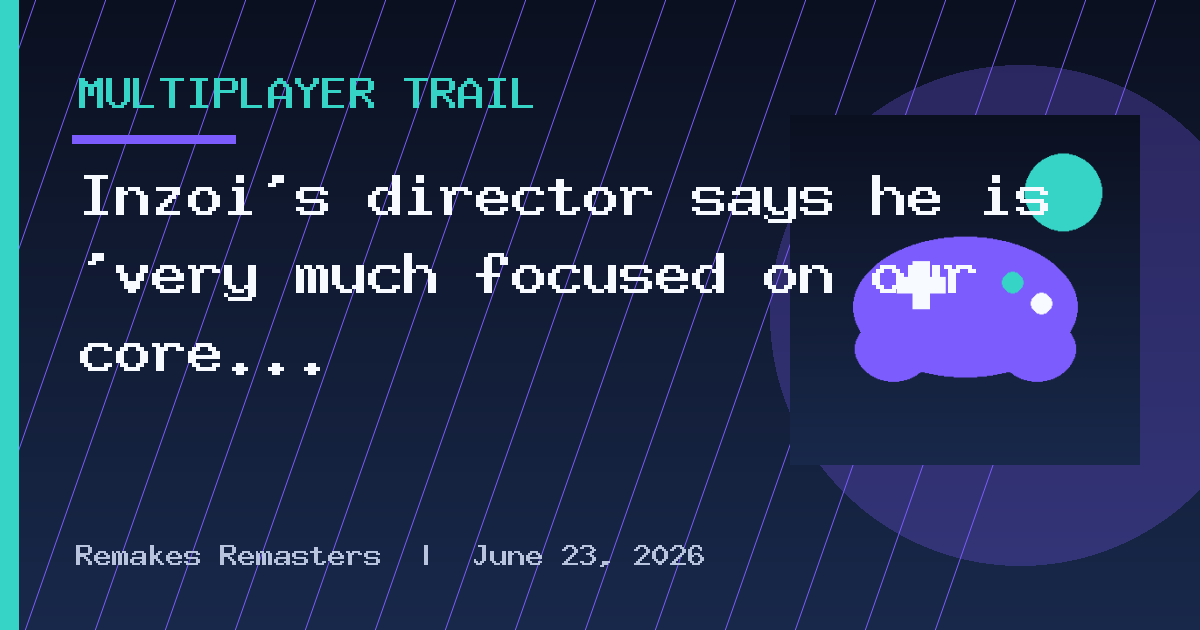 Inzoi's director says he is 'very much focused on our core goals' as he
