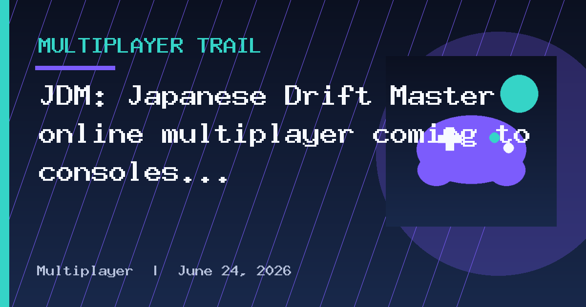 JDM: Japanese Drift Master online multiplayer coming to consoles next week