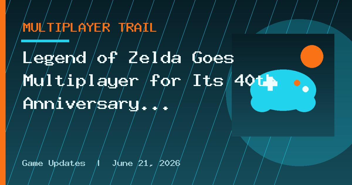 Legend of Zelda Goes Multiplayer for Its 40th Anniversary