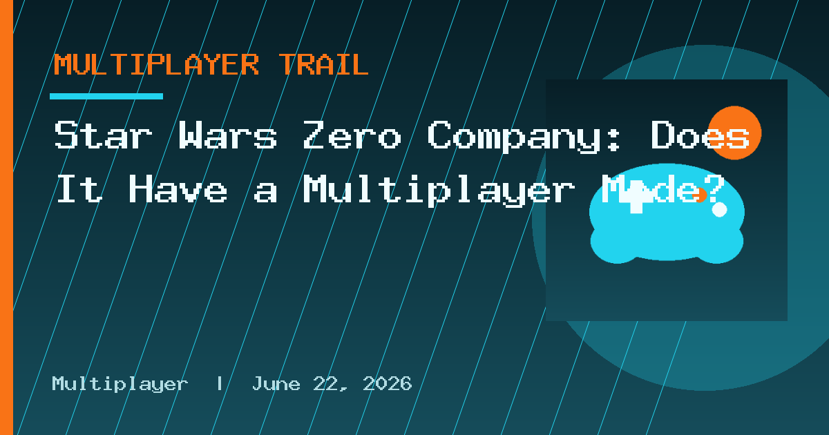 Star Wars Zero Company: Does It Have a Multiplayer Mode?