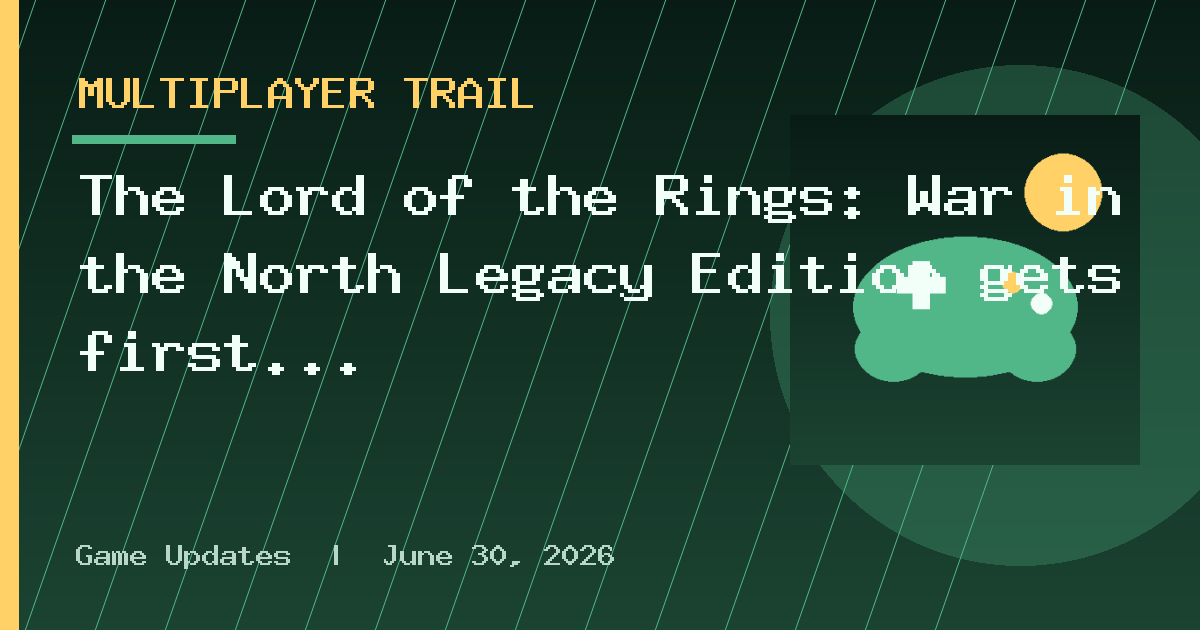 The Lord of the Rings: War in the North Legacy Edition gets first patch