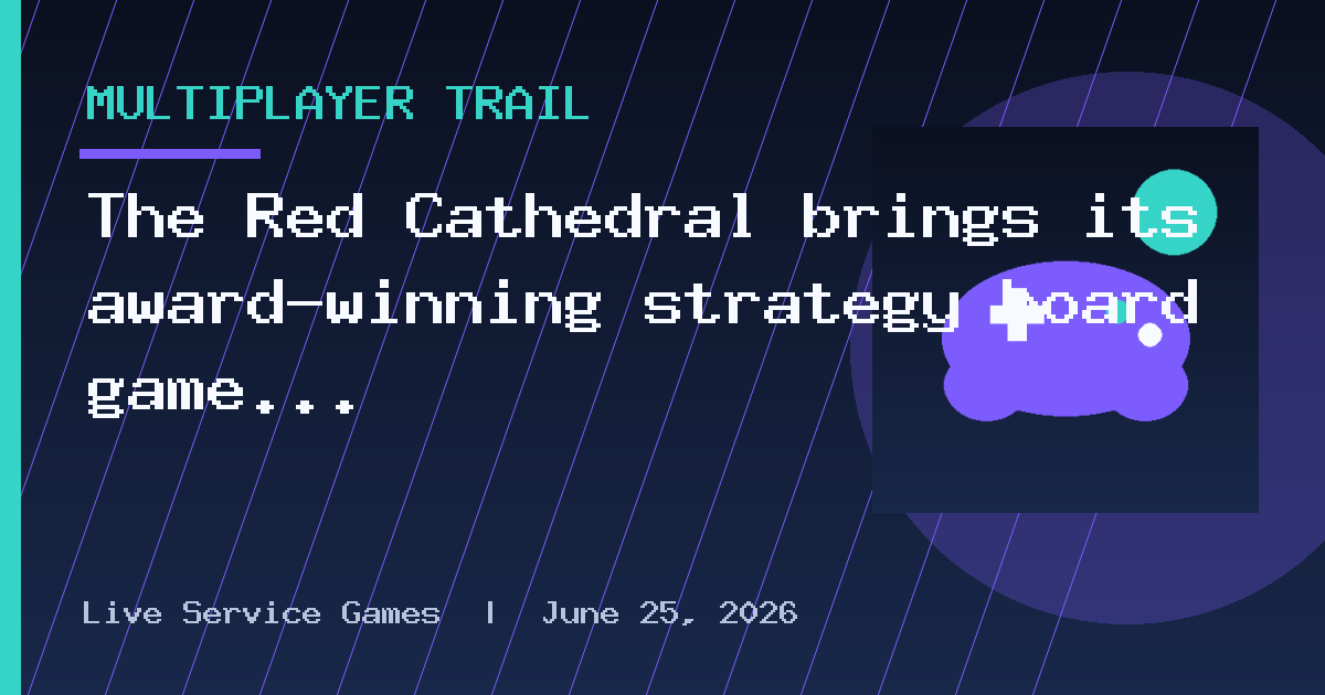 The Red Cathedral brings its award-winning strategy board game experience